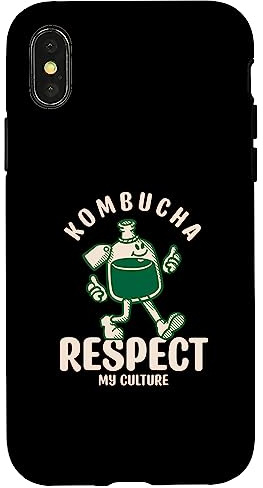 Kombucha Respect My Culture | Pilztee | Scoby Hülle für iPhone X/XS