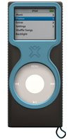 XtremeMac MicroGlove Hülle für iPod Nano blau
