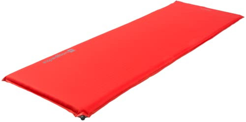 Highlander Outdoor Expedition Selbstaufblasende Matte, Rot/Grau
