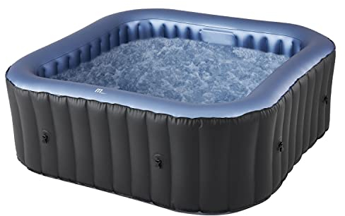 Happy Garden SPA Hinchable Cuadrado 185 cm – 6 Personas