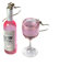Rose Wine Glass and Bottle Earrings
