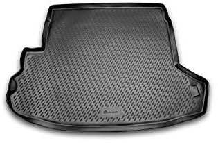 Element Passgenaue Premium Antirursch Kofferraummatte Laderaumwanne passend für Nissan X-Trail T31 (II IIp) 2007-2013 mit organaizer | 100% passgenaue Antirutschmatte Auto