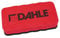 Dahle Whiteboard Schwamm (Magnetischer Wischer für Trockenreinigung auf vielen Oberflächen) rot (2)
