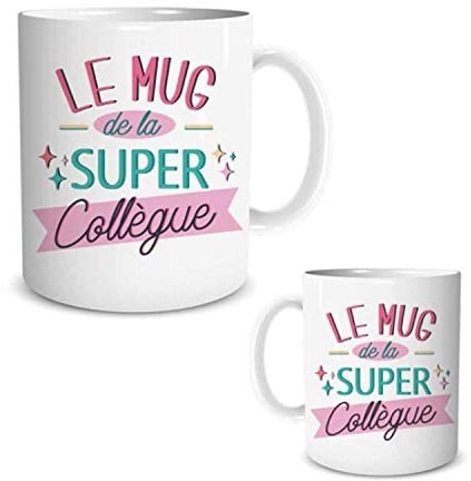STC Céramique Tasse mug de la Super collègue 0.2L