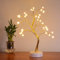 Midore LED Bonsai Baum Lichter 50cm 36 LED Lichterbaum Tisch Bonsai Baum Künstliches Baum Batteriebetrieben Erntedankfest Weihnachtsdeko Zuhause Party Geburtstag Hochzeit Zimmer Innen Dekor