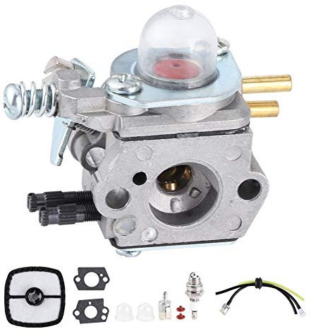 Jeffergarden Kit de Carburateur en Aluminium Carburateur de Taille-haie Kits de Mise au Point d'accessoires de Taille-haie pour HC1500 C1U‑K51