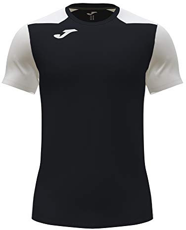 Joma T-Shirt Manches Courtes II Noir Blanc, 102223.102.M