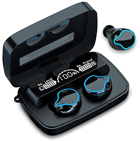 Bluetooth Kopfhörer In-Ear kompatibel mit Samsung Galaxy S25 S24 S23 Serie Stereo LED Anzeige Wireless Headset Ladebox