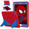 JUNJIU Funda infantil para iPad 6ª 5ª/iPad Air 1 y Air 2 Generación 2018/2017, resistente, de silicona, a prueba de golpes, resistente funda protectora para iPad 9.7 (Spiderman)