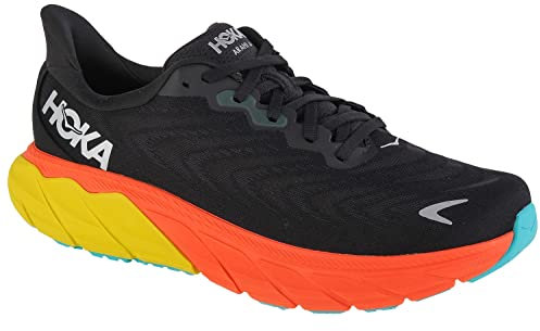 Hoka Arahi 6 1123194-BFLM, Mens Running Shoes, Black, 44 EU