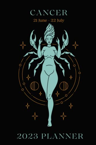 Cancer 2023 Planner: Weekly and Monthly Astrological & Minimalist Planner