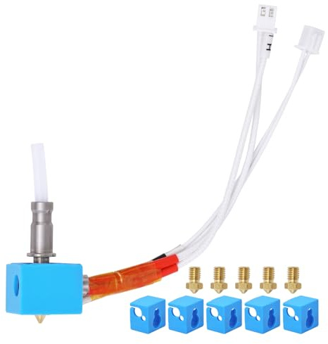 LANKEGU Anycubic Kobra Hotend-Kit für 3D-Drucker, 4 Silikonsocken und Düsen für 3D-Drucker mit Kobra Filament