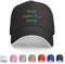 Personalisierte Baseballmütze für Männer Frauen, Personalisierte Mütze Trucker Hüte Benutzerdefinierte Dad Hüte Hip Pop Cap Ballhut Personalisierte Einstellbare Denim Casquette Hut Baseballmütze