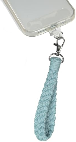AMAYO - Chaîne de téléphone portable bohème universelle, pendentif pour téléphone portable, perles de téléphone portable, dragonne, coton, bracelet, bracelet de téléphone portable, compatible avec