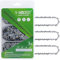 V-MODEST Confezione da 3 catene a basso contraccolpo per barra da 50,8 cm, passo 825,5 cm, calibro 160 cm, numero di maglie 81, lame professionali per motosega STIHL 026, 040, MS260, MS260 Pro, MS261,