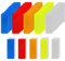 Rhys 50 Piezas Pegatinas Reflectantes,Reflectante Bicicleta,Adhesivo Reflectante,Cinta Adhesiva Reflectante Seguridad,Altamente Reflectantes y Intemperie para Bicicleta, Motocicleta
