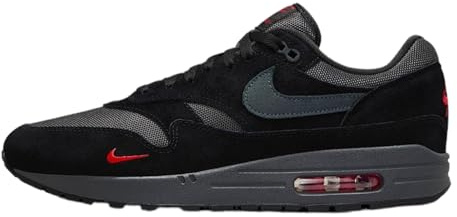 Nike Men's Air Max 1 Shoes, Black/Anthracite, 10.5 UK