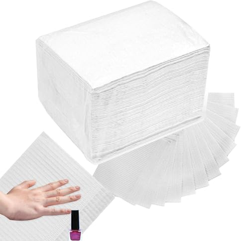 Paper Towels - Naiil Art Mat, Nail Technical Sheets | 50 Pieces Manicure Table Mats Nail Table Cover Manicure Table Mats Hygienic Manicure Table Pads Clean Pads