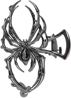 Duroecsain Fermaglio per capelli di Halloween Pin per capelli | Clip per capelli di Halloween da donna - Pinza per mascella per capelli a tenuta forte per appuntamenti, viaggi