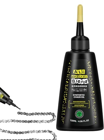Kettenöl für Rennräder, Kettenöl für Rennräder, Mountainbike-Kettenöl 4.06 fl.oz, Kettenschmiermittel für Mountainbikes, Mix
