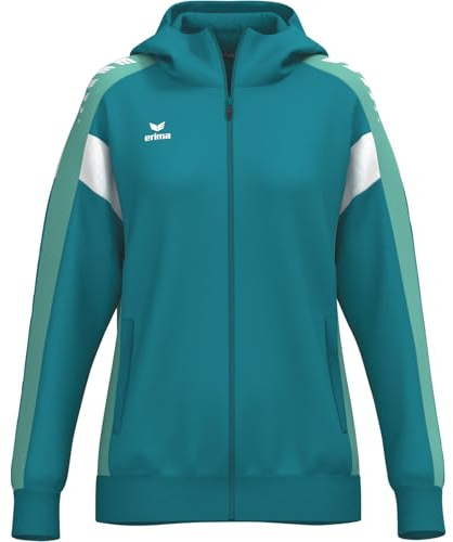Erima Celebrate 125 Kapuzenjacke Damen Ftahitianbluemint Damen