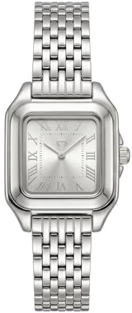 MARLION JEWELS Uhr für Damen. Armbanduhr Quadratische Analoguhr für Damen mit elegantem und modernem Design. Original-Damen Uhr mit hochwertigem Quarzwerk. Damen Armbanduhr.