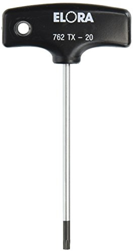 ELORA 762000205100 TX20 TORX-Schlüssel mit T-Griff, mehrfarbig