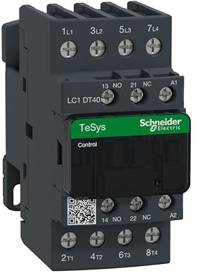 Schneider Electric, TeSys D, LC1DT40U7, Contactor - 4P(4 NO) - AC-1-440 V 40 A - 240 V AC 50/60 Hz coil