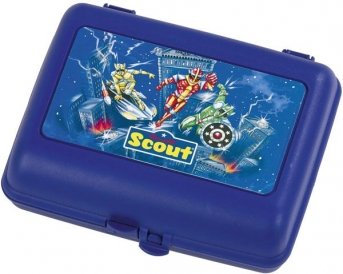 Scout Extra Taschen ESS BOX Hubschrauber 0,5 Liter Blau 25340153400 Superhero