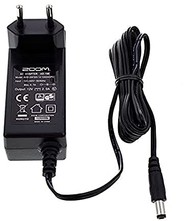 ZOOM AD-19 EU Netzteil für u.a. F8n Pro, F8n, F4, G11, LiveTrak L-12/L-20 | 12V/2A - Zuverlässige Stromversorgung für Audio-Profis