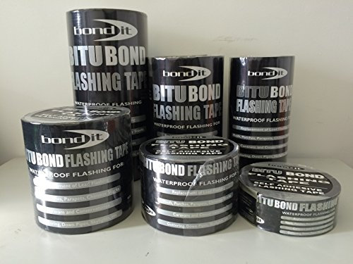 Bond-It Flashing Tape 50mm x 10Metres - Peel & Seal self-adhesive flashing tape that's weatherproof, tough, flexible & easy to use. Great for roof repairs! Choice of widths & lengths. by Bond-It