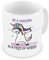 GrassVillage Be a Unicorn in a Field of Horses Mug – Motivational & Funny Gift for Women, Teens, or Coworkers – Positive Quote Ceramic Coffee Cup – 11oz White Mug for Office or Home