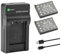 2X NP-45 Batterie de Rechange Compatible avec FUJIFILM NP-45 NP-45A NP-45B NP-45S INSTAX Mini 90 Fujifilm FinePix XP140 XP130 XP120 XP90 XP80 XP70 XP60 XP50 XP30 XP20 T560 T550 T510 T500 T400 T360