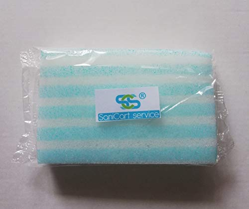 spugna saponata monouso anziani igiene paziente pezzi spugne presaponate spessore medio… (30 SPUGNE)