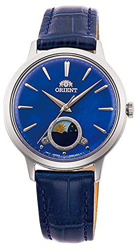 Orient Damen Analog Quarz Uhr mit Leder Armband RA-KB0004A10B