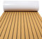 WEAFRICTCH Eva Schaum Boot, Teakholz Eva Schaum Bodenbelag 240x90x0.6cm, Anti-Rutsch Deck Bodenbelag Teppich, Marine Rutschfester Boden, Deck Teppich selbstklebend, Yacht Marine Bodenbelag