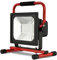 REV Akku-Strahler, LED Arbeitsleuchte mit Akku, 30W, 2100lm, IP54, rot