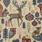 20 Servietten Eco Line nachhaltig aus 100% Recycling-Papier Skandinavischer Wald | Weihnachten | Winter | Hirsch | Eule | Tischdeko 33x33cm