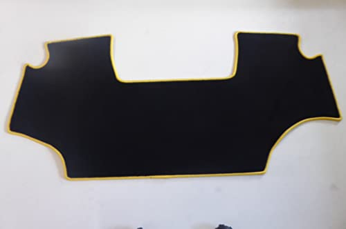 autix Fußmatte Velour Teppich kompatibel für John Deere 6175R 6R195 6195R 6R110 6110R 6R120 6120R