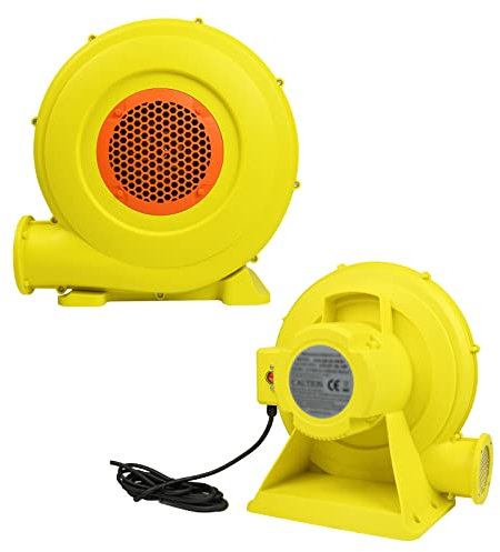 NAIZY Gonfiabile Ventilatore per castello gonfiabile 450 W elettrico con chiodi a terra ventilatore centrifugo 220 V-240 V turbo ventilatore pompa, 1750Pa 450m³/h