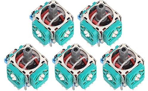 5 Stück Ersatz-Analog-Stick-Joystick-Teile für PS5-Controller, Professionell und Langlebig