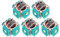 5 Pièces de Rechange pour Manettes Analogiques pour Manettes PS5, Professionnelles et durables.