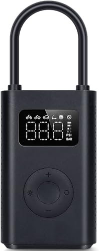 Xiaomi Compresor Aire Portatil 2 | Xiaomi Mi Air Pump 2 | Inflador 150 PSI 6 Modos con Recargable de 2000 mAh, Compresor Aire con Pantalla LCD con Sensor de Presión para Coche, Moto