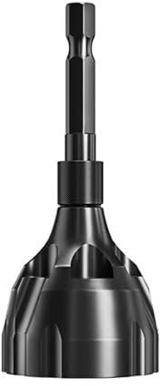 HSS Deburring External Chamfer Tool High Speed Steel Remove Burr Tools Quick Release Hexagon Shank Black for Drill Bit Bolts 3mm-20mm