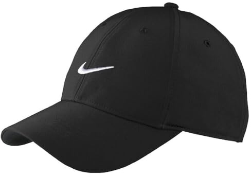 Nike Uni Dri-FIT Structured Club Cap Snapback Adjustable Hat, Schwarz, L/XL