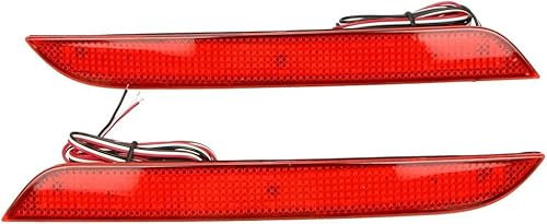 Heckleuchten für BMW 5 Series F10 F11 F18 520D 520I 523I 525D,Blinklicht Wasserdicht Rücklicht Multifunktion Signallicht Sicherheit Licht,A/Red