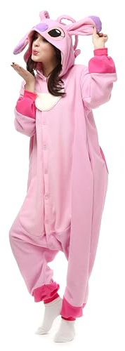 LBJR Hooded Onesies Animal Pyjamas Jumpsuit Halloween Costume Women Men