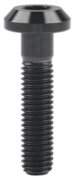 YUANYAO Boulon en Titane M6 / M8X12 15 20 25 30 35 40 mm Vis à tête hexagonale for Boulon de vélo Moto(Black,35MM_M8)