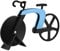 Roulette à pizza, Couteau à Pizza en Forme de Vélo en acier inoxydable de 19 cm, Découpe-Pizza Couteau de Pizza Vélo Décoration Idéale et Cadeau, Bleu