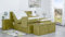 Boxspringbett Nado 240x220, DS-Apfelgrün, 7-Zohnen Taschenfederkernmatratze, Ergoflex - Inklusive Aufbau - Deutscher Hersteller